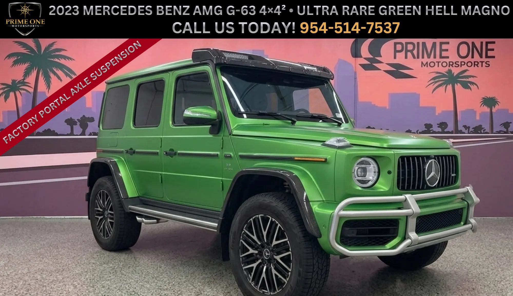 Used 2023 Mercedes-Benz G 63 AMG Squared image 1