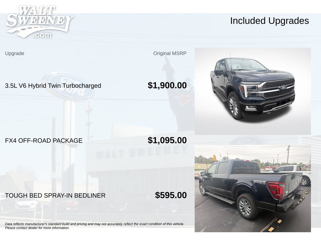 Used 2024 Ford F150 King Ranch w/ FX4 Off-Road Package AWD/4WD image 11