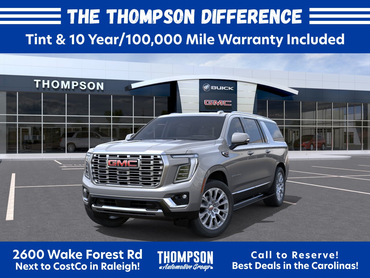 New 2026 GMC Yukon XL Denali w/ Sun & Power Step Package AWD/4WD image 8