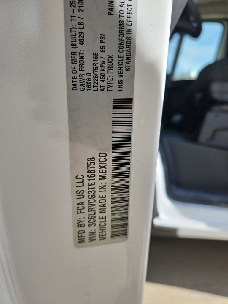 New 2026 RAM ProMaster 2500 w/ Convenience Group image 9