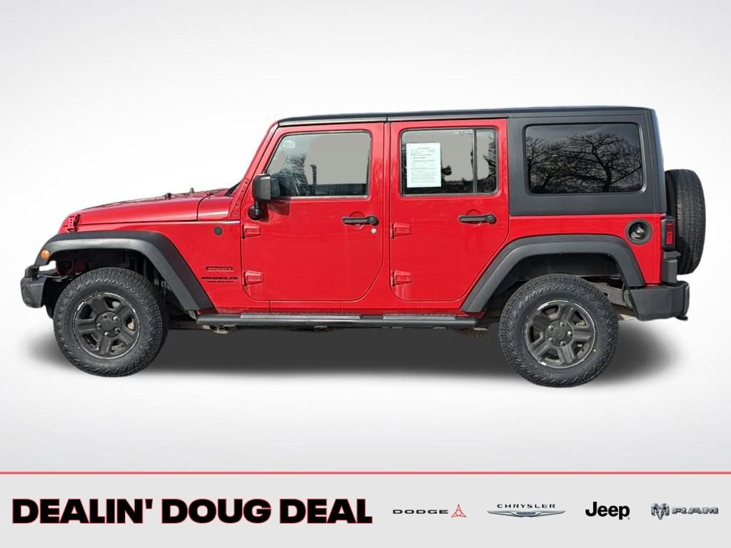 Used 2013 Jeep Wrangler Unlimited Sport AWD/4WD image 2