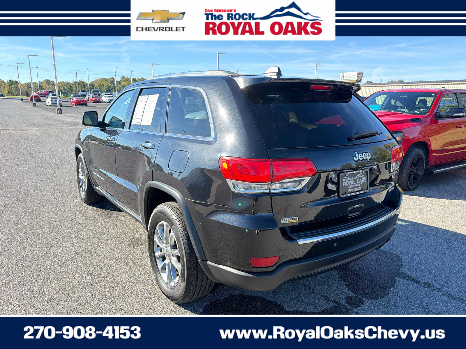 Used 2015 Jeep Grand Cherokee Limited w/ Luxury Group II RWD image 3