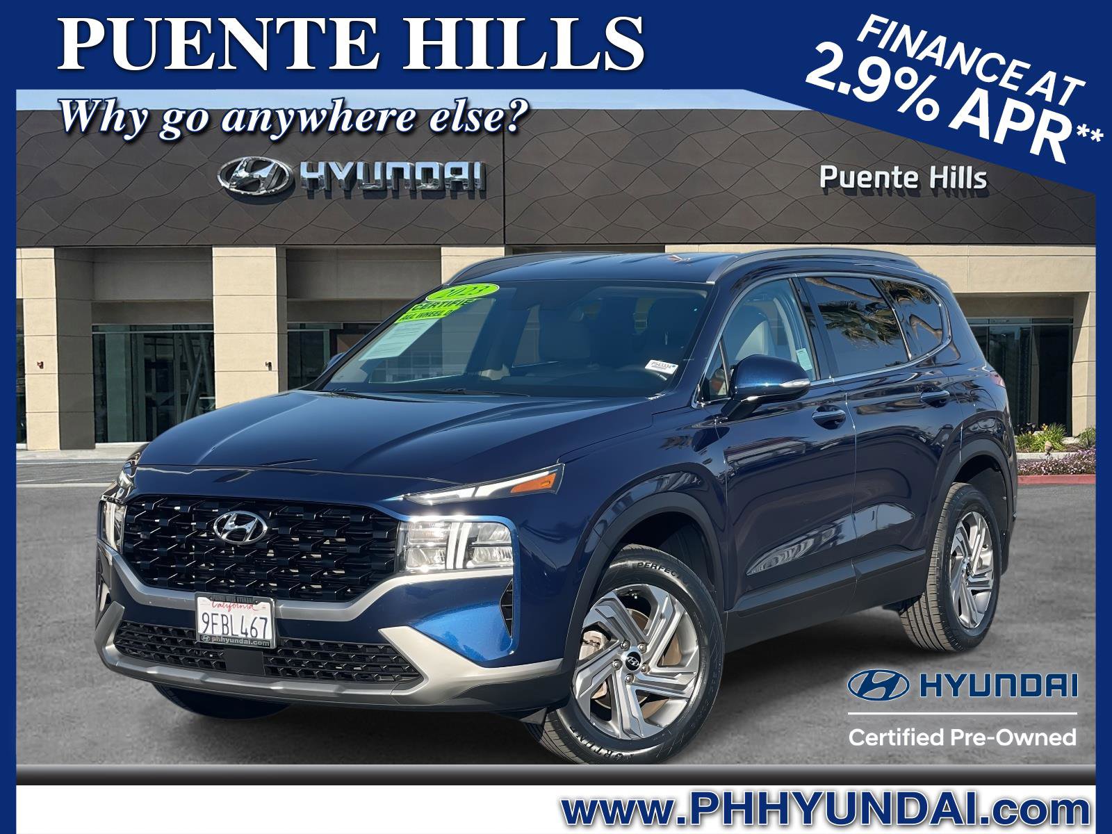 Certified 2023 Hyundai Santa Fe SEL w/ Cargo Package image 1