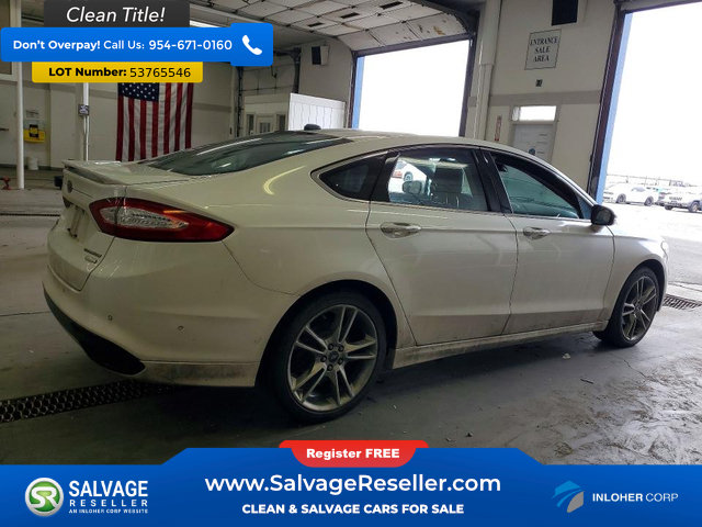 Used 2013 Ford Fusion Titanium w/ Titanium Driver Assist Pkg FWD image 4