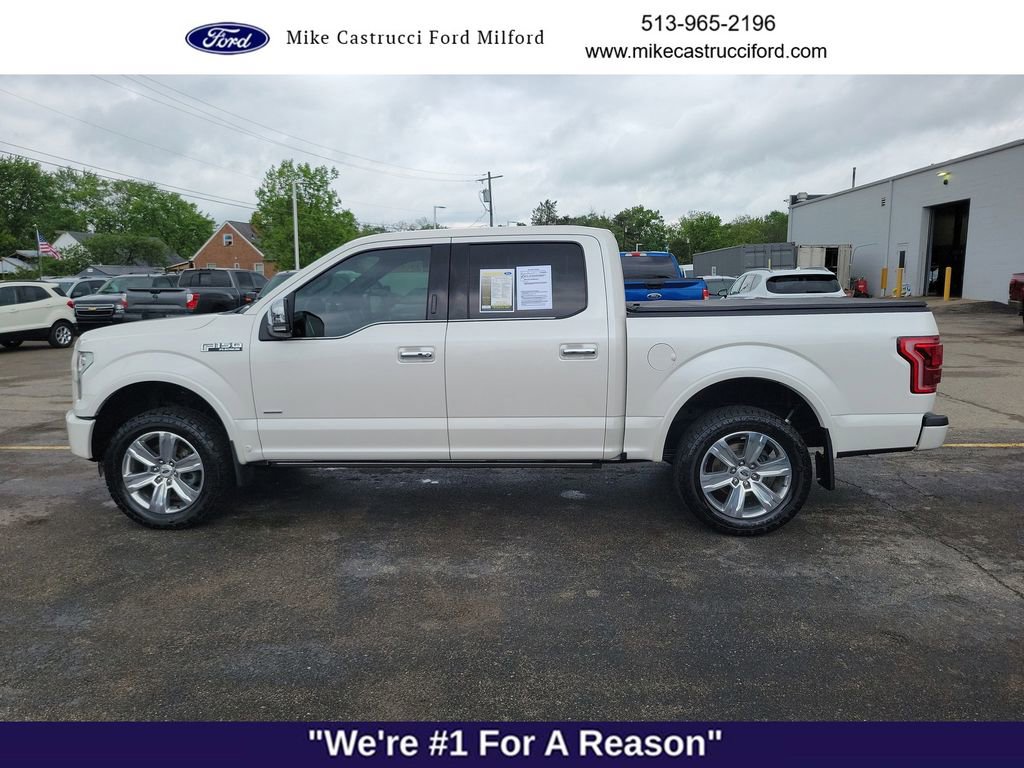 Used 2016 Ford F150 Platinum w/ Equipment Group 701A Luxury AWD/4WD image 2
