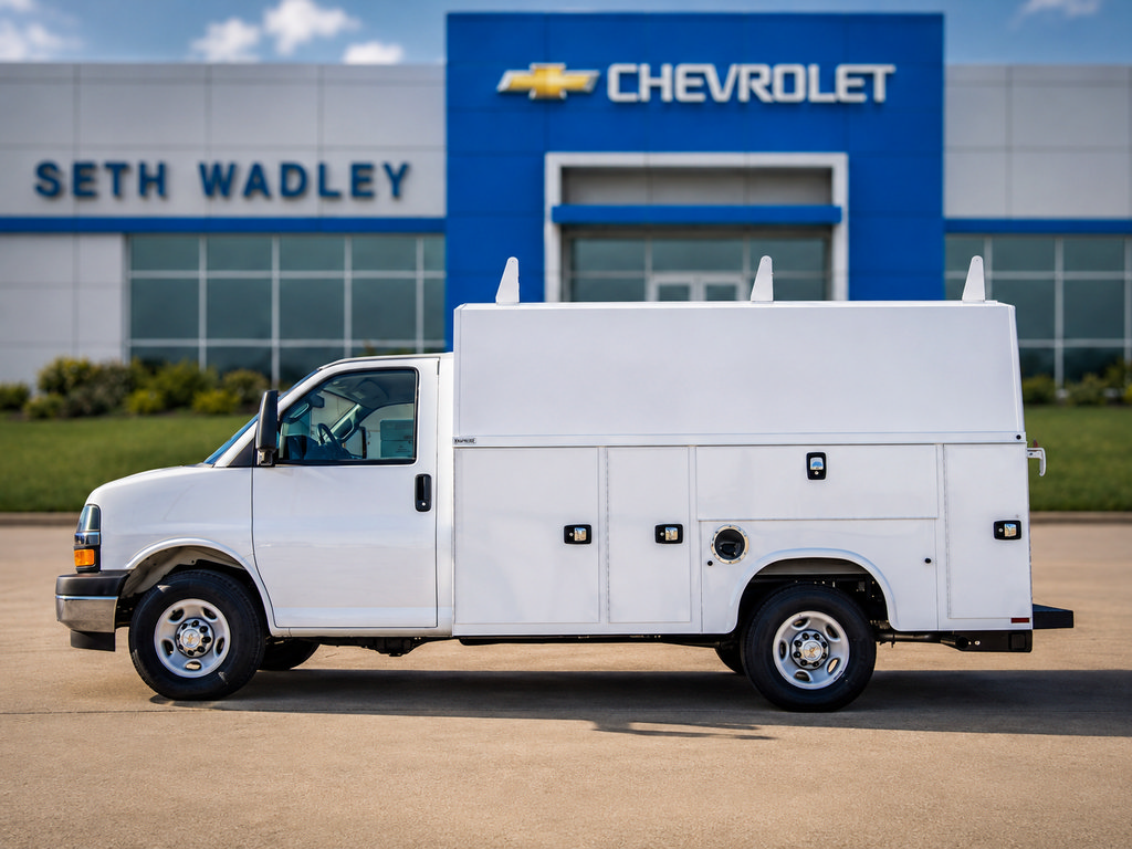 Used 2024 Chevrolet Express 3500 w/ Power Convenience Package RWD image 3