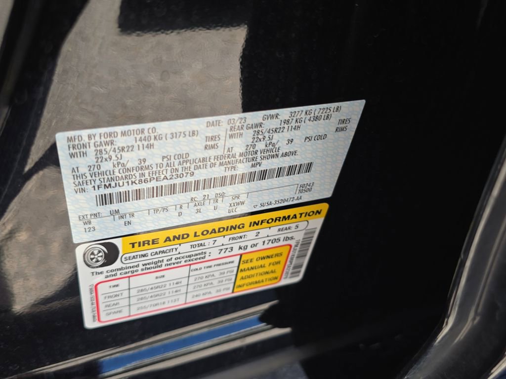 Certified 2023 Ford Expedition Limited RWD image 38
