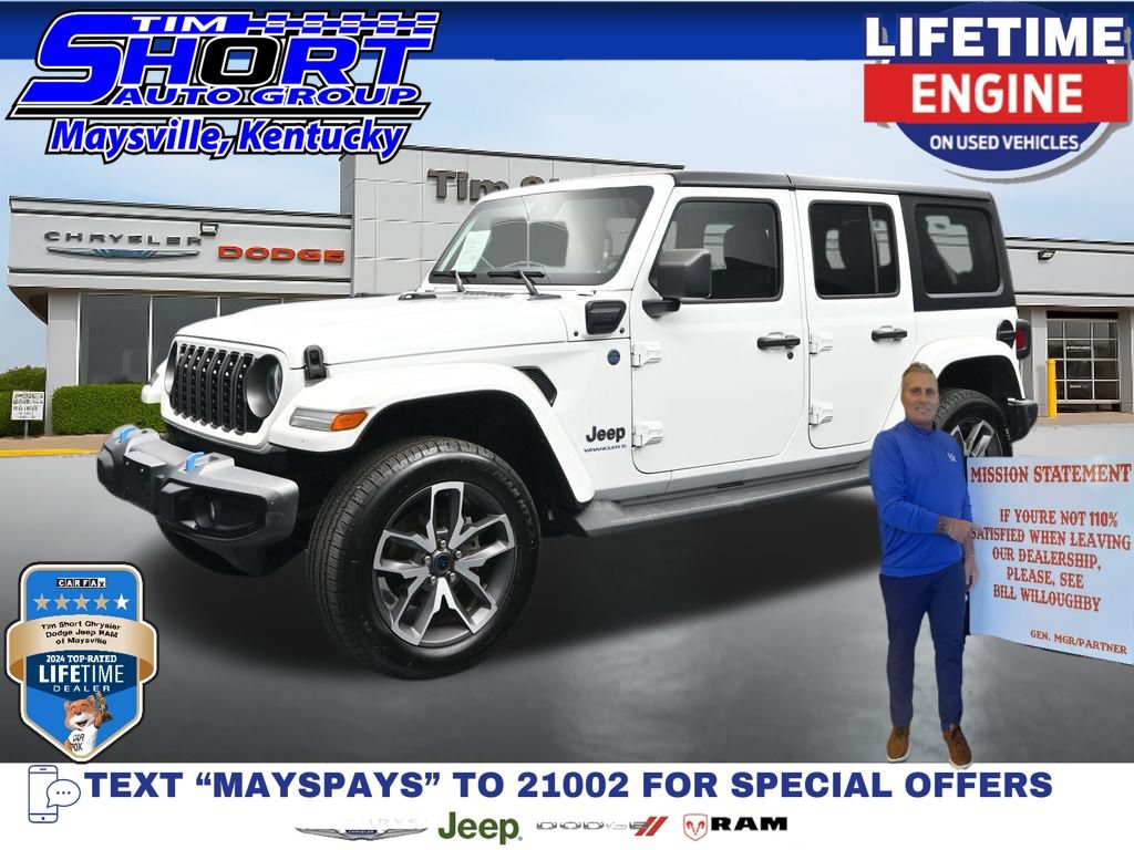 Used 2024 Jeep Wrangler Unlimited w/ Convenience Group