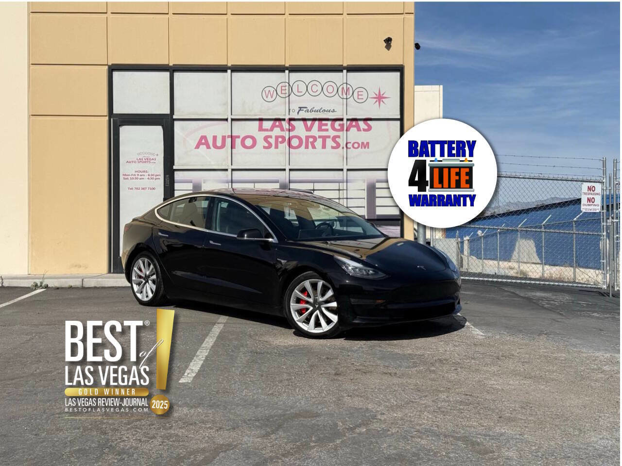 Used 2018 Tesla Model 3 Performance image 1