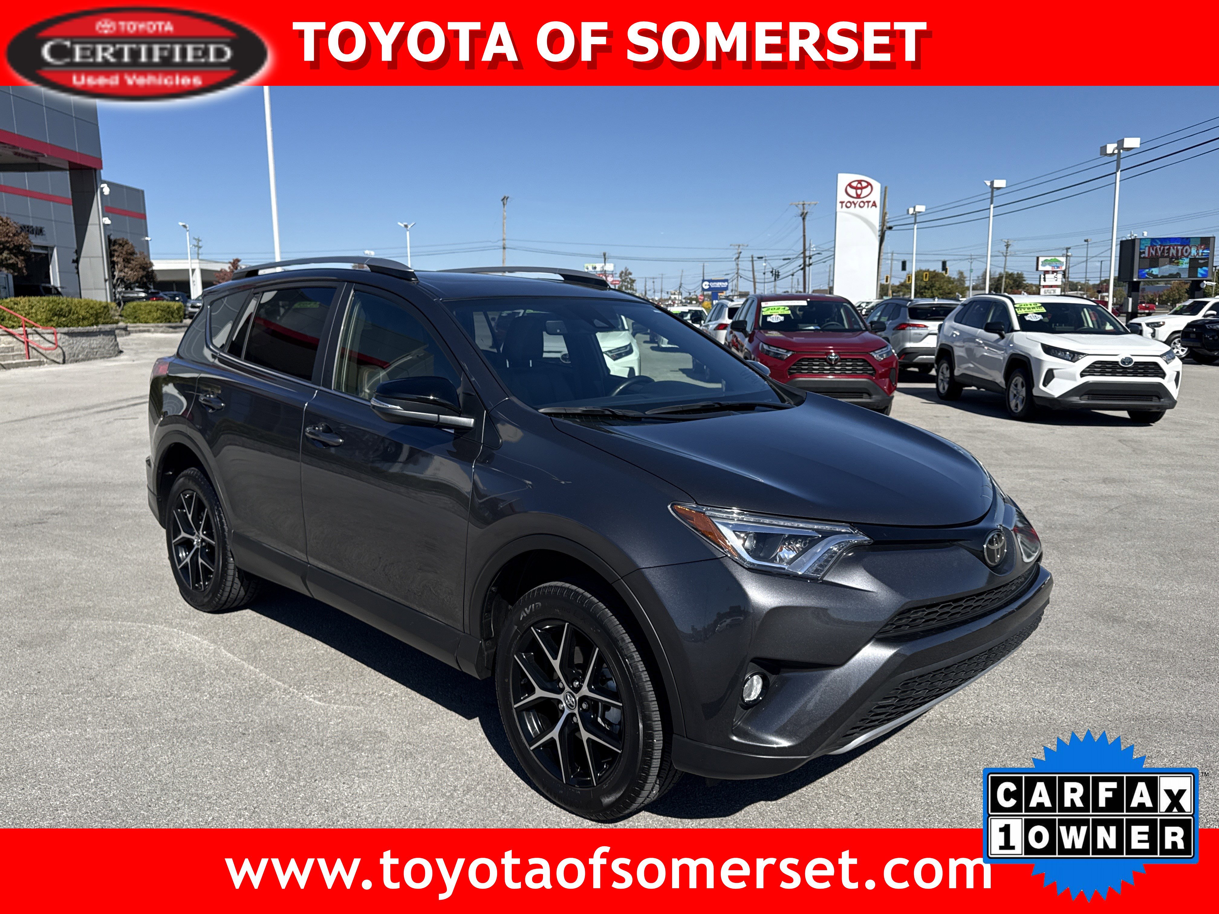 Certified 2018 Toyota RAV4 SE