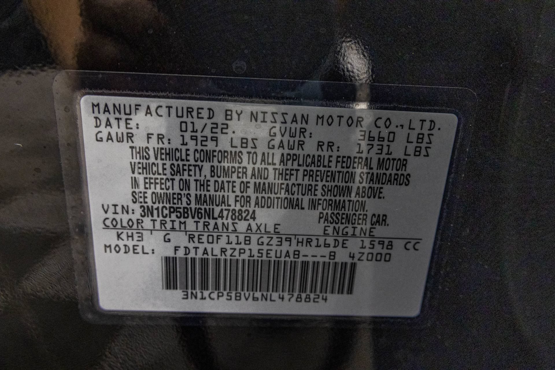 Used 2022 Nissan Kicks S FWD image 51