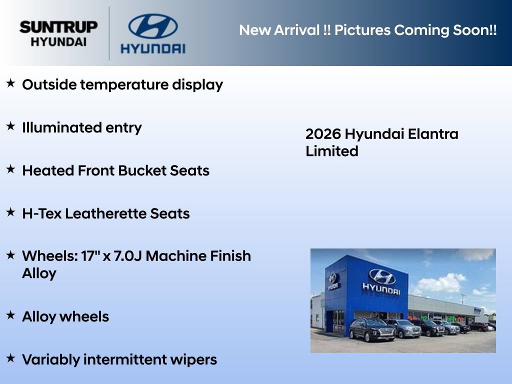 New 2026 Hyundai Elantra Limited FWD image 3