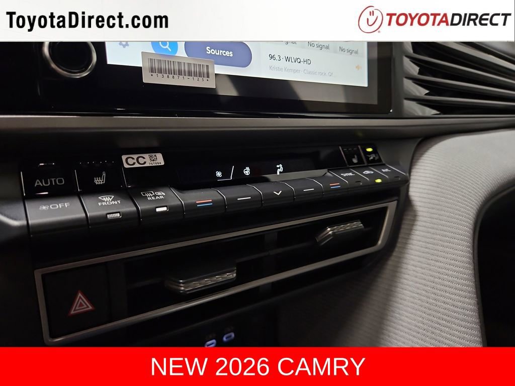 New 2026 Toyota Camry SE FWD image 18