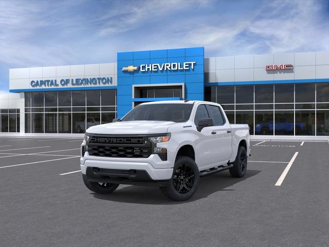 New 2026 Chevrolet Silverado 1500 Custom w/ Turbomax Blackout Package AWD/4WD image 8