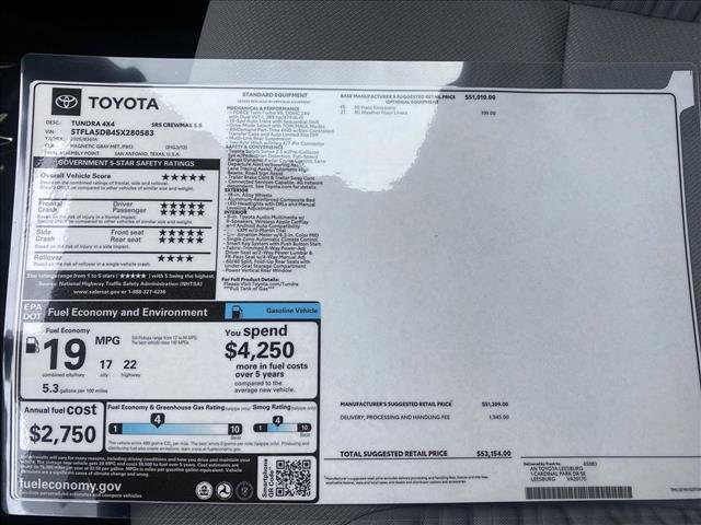 New 2025 Toyota Tundra SR5 image 17