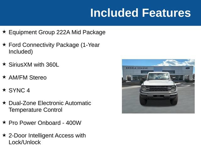 New 2026 Ford Bronco Big Bend AWD/4WD image 4