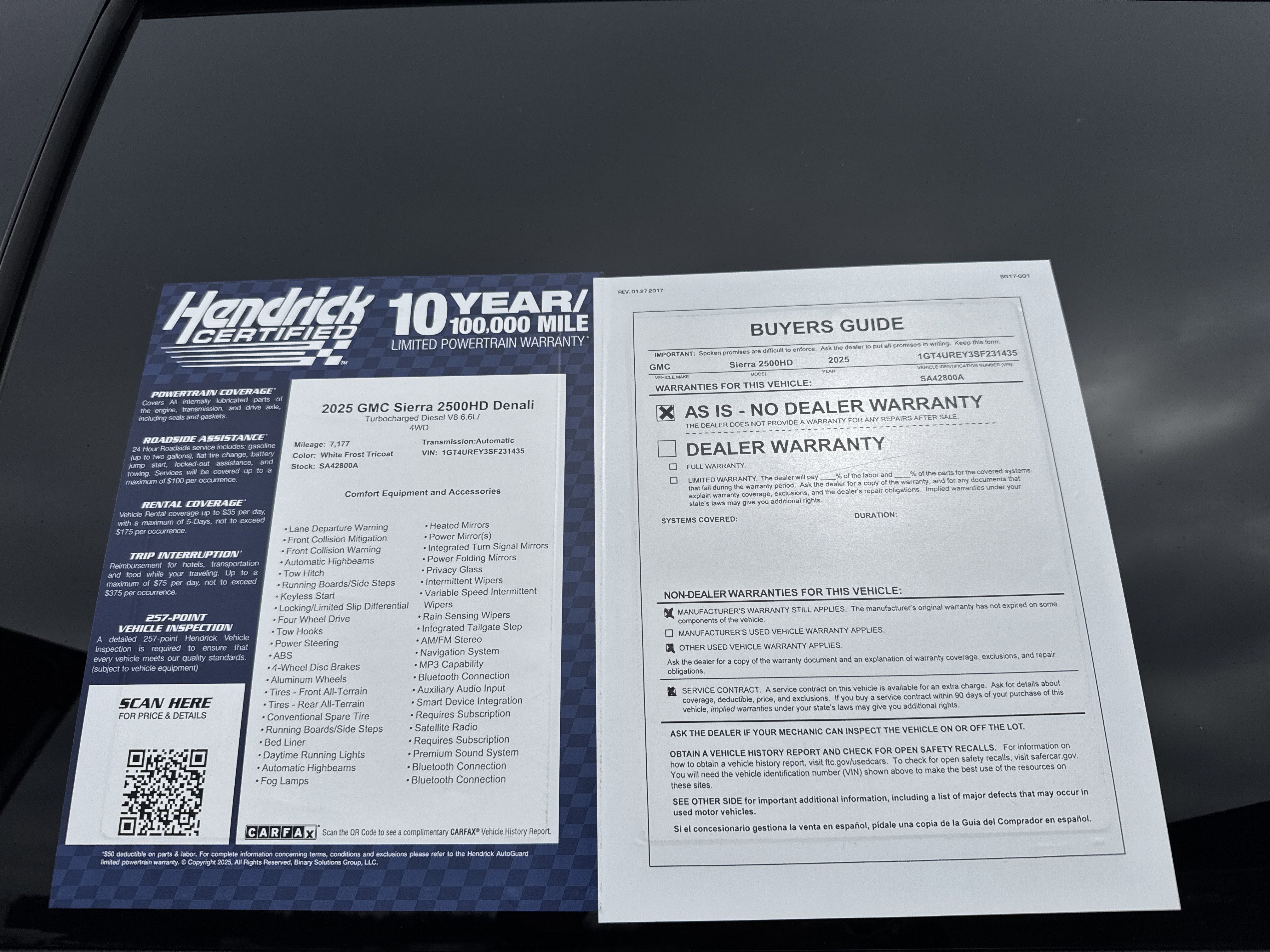 Used 2025 GMC Sierra 2500 Denali w/ Denali Reserve Package image 44