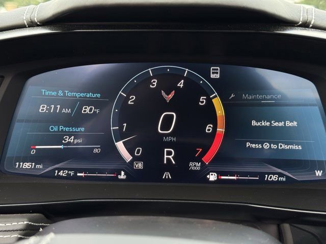 Used 2021 Chevrolet Corvette Stingray Premium Conv w/ Z51 Performance Package RWD image 16