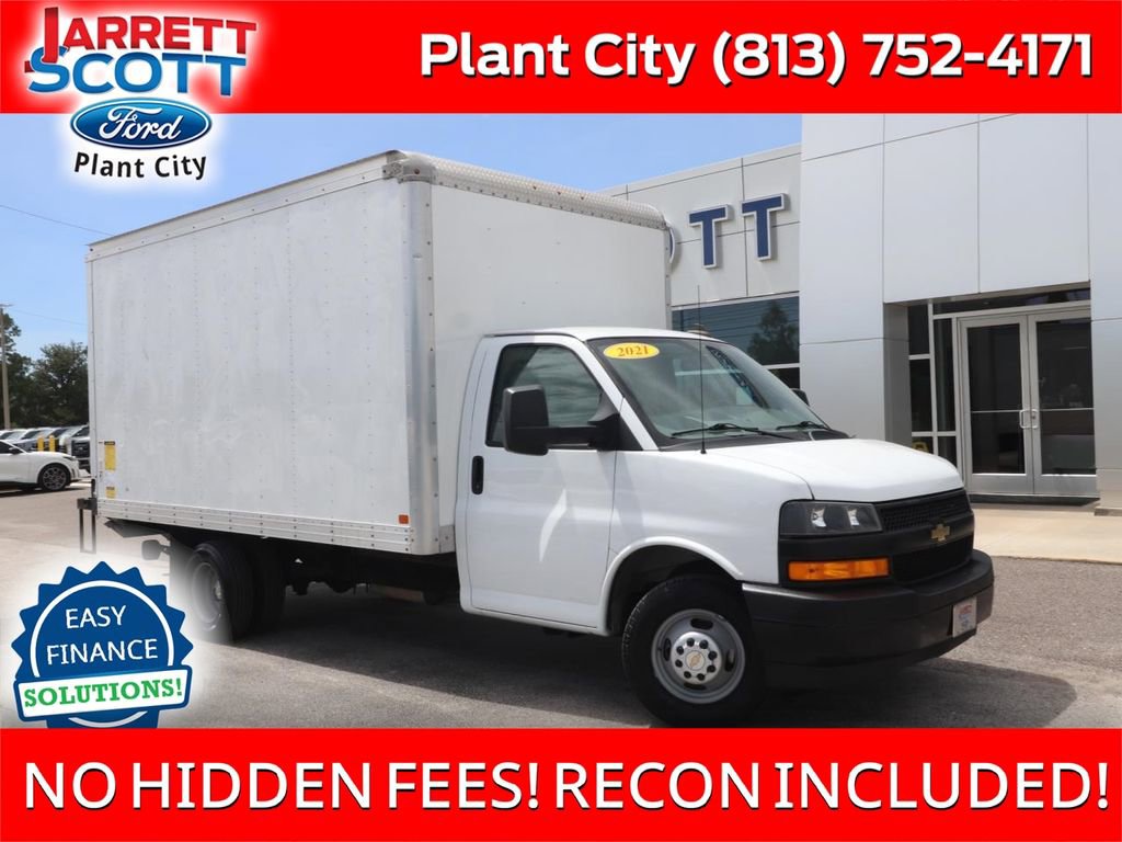Used 2021 Chevrolet Express 3500 w/ Power Convenience Package RWD video 1