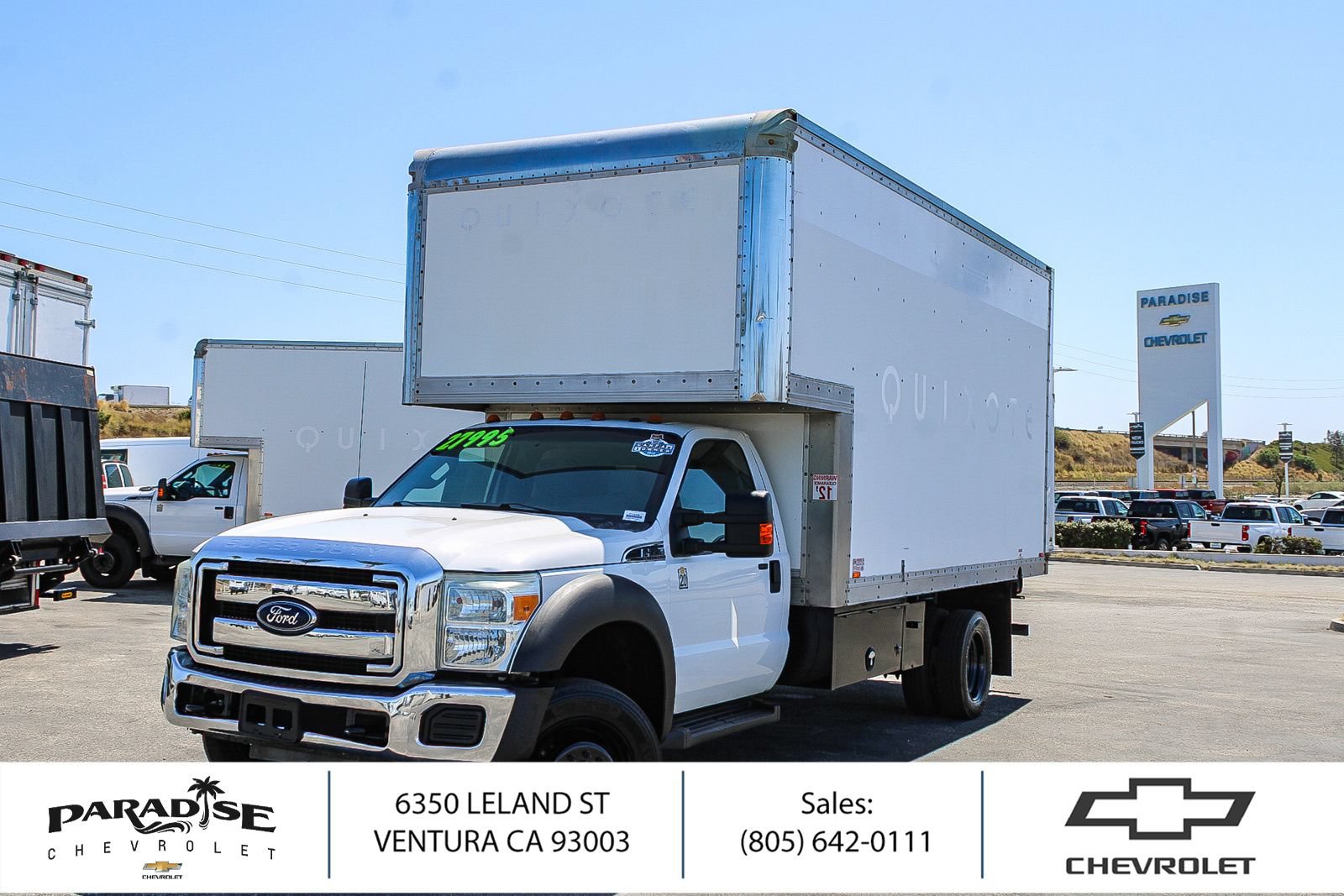 Used 2015 Ford F550 2WD Regular Cab Super Duty image 1