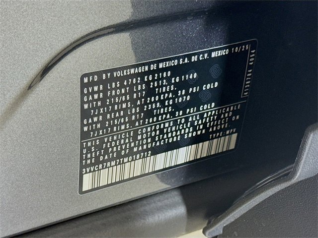 New 2026 Volkswagen Tiguan S image 20