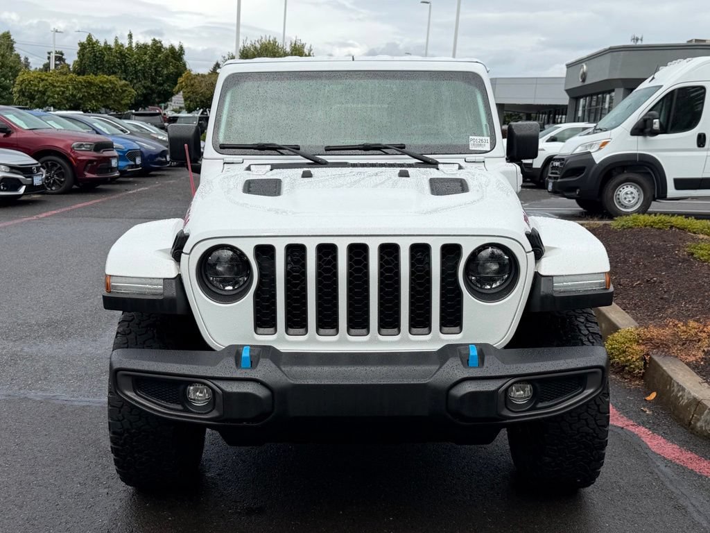 Used 2023 Jeep Wrangler Unlimited Rubicon 4xe w/ Cold Weather Group AWD/4WD image 3