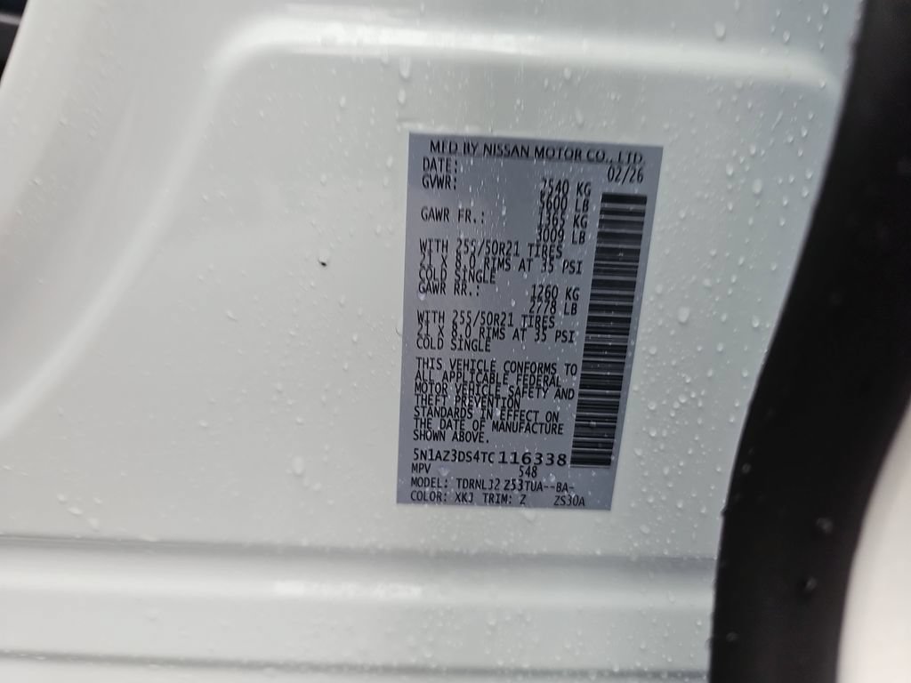 New 2026 Nissan Murano Platinum w/ Cargo Package AWD/4WD image 40