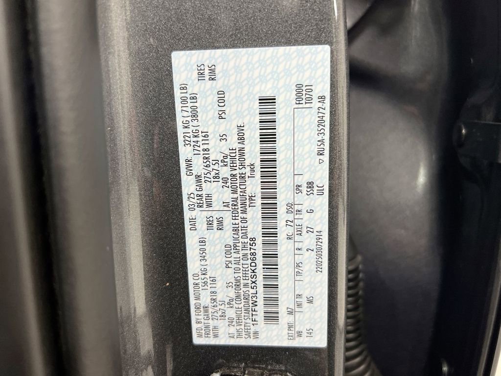 Used 2025 Ford F150 XLT w/ Equipment Group 301A Standard image 26