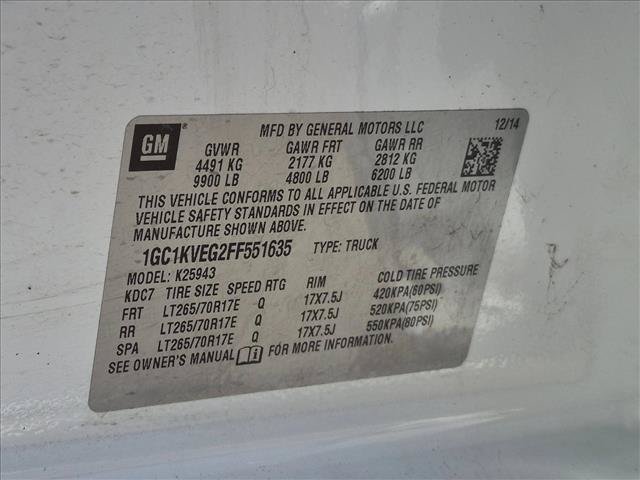 Used 2015 Chevrolet Silverado 2500 LT AWD/4WD image 25