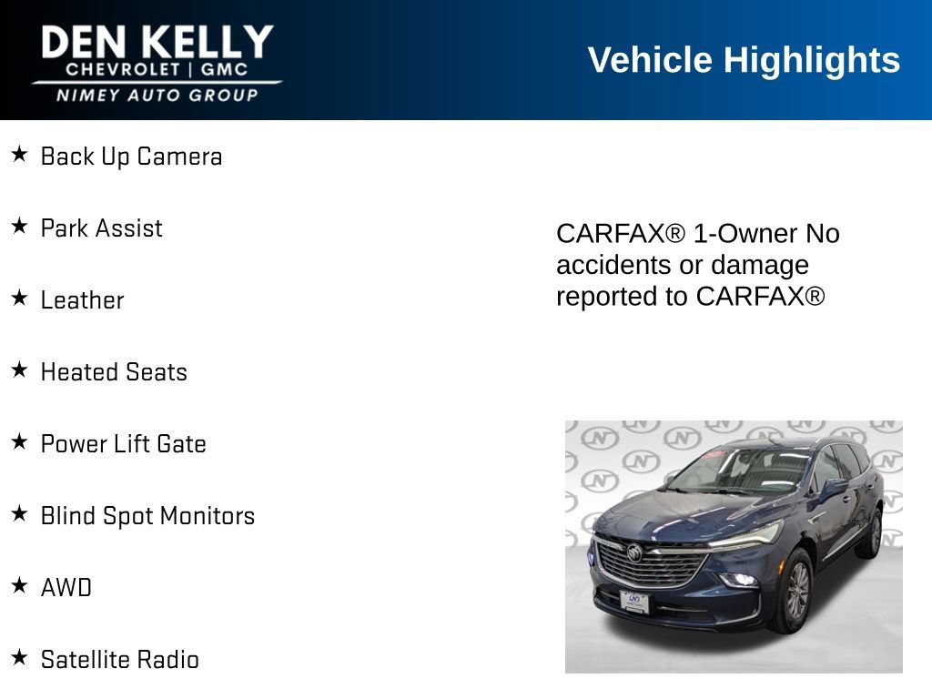 Used 2023 Buick Enclave Essence AWD/4WD image 5