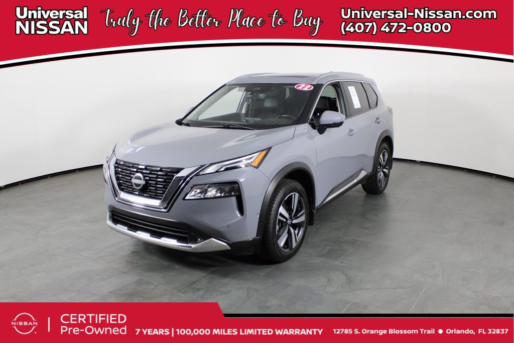 Used 2022 Nissan Rogue Platinum w/ Head-Up Display Package