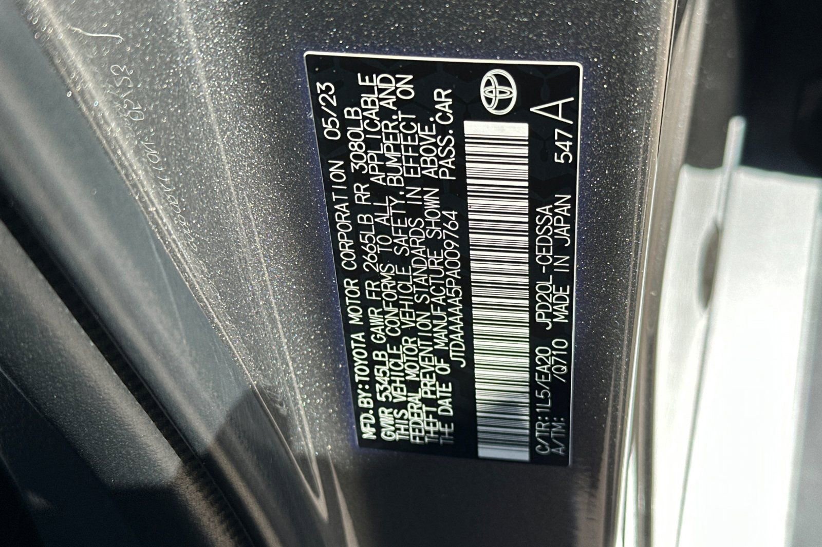 Certified 2023 Toyota Mirai XLE w/ Advanced Technology Package image 37