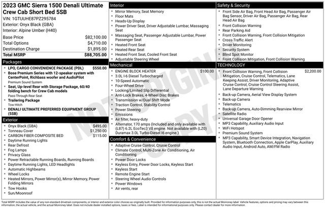Certified 2023 GMC Sierra 1500 Denali Ultimate AWD/4WD image 26
