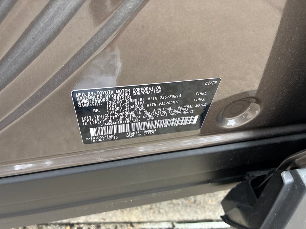 New 2026 Toyota bZ Woodland AWD/4WD image 36