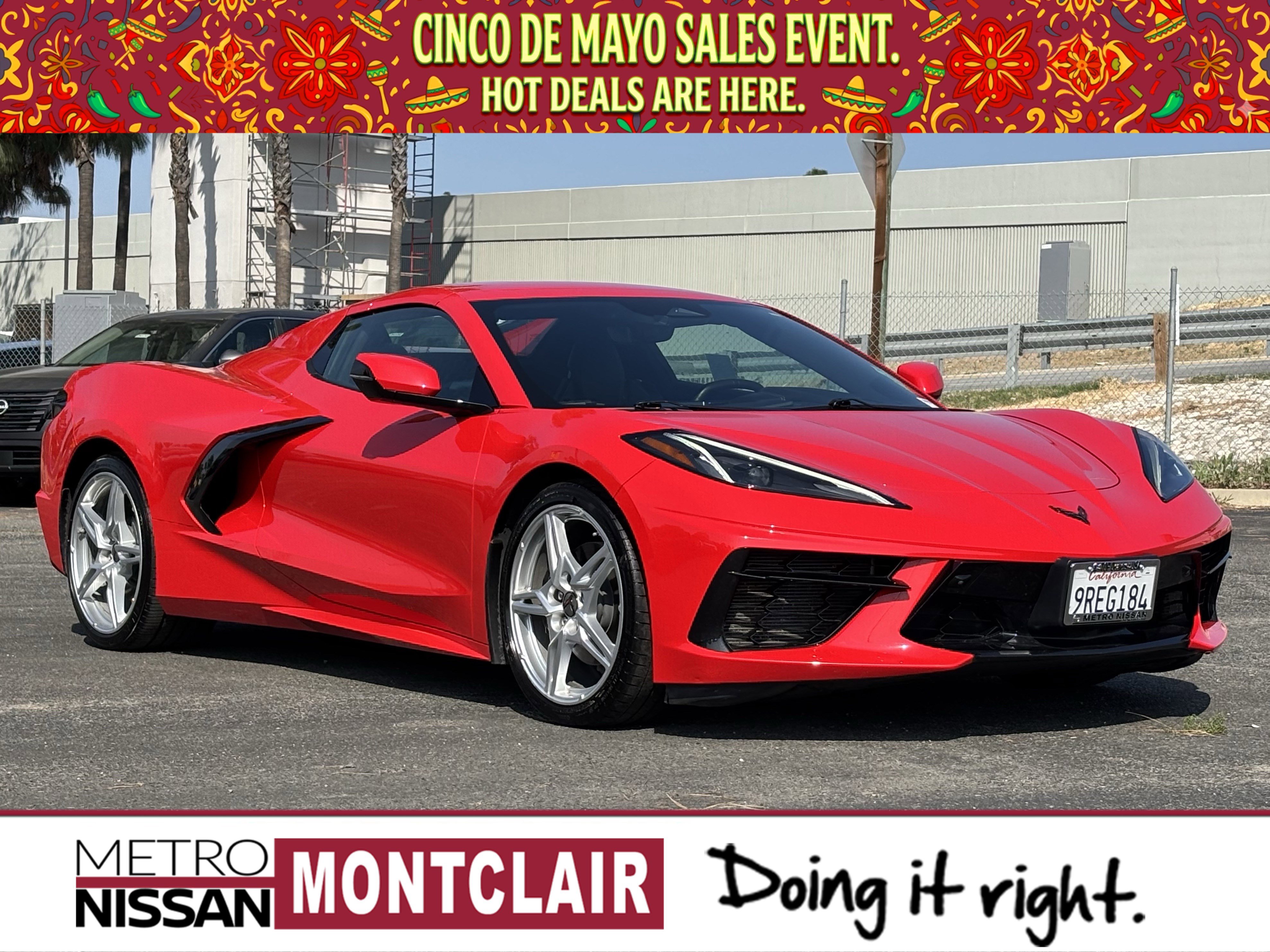 Used 2025 Chevrolet Corvette Stingray Premium Conv w/ 3LT RWD image 1