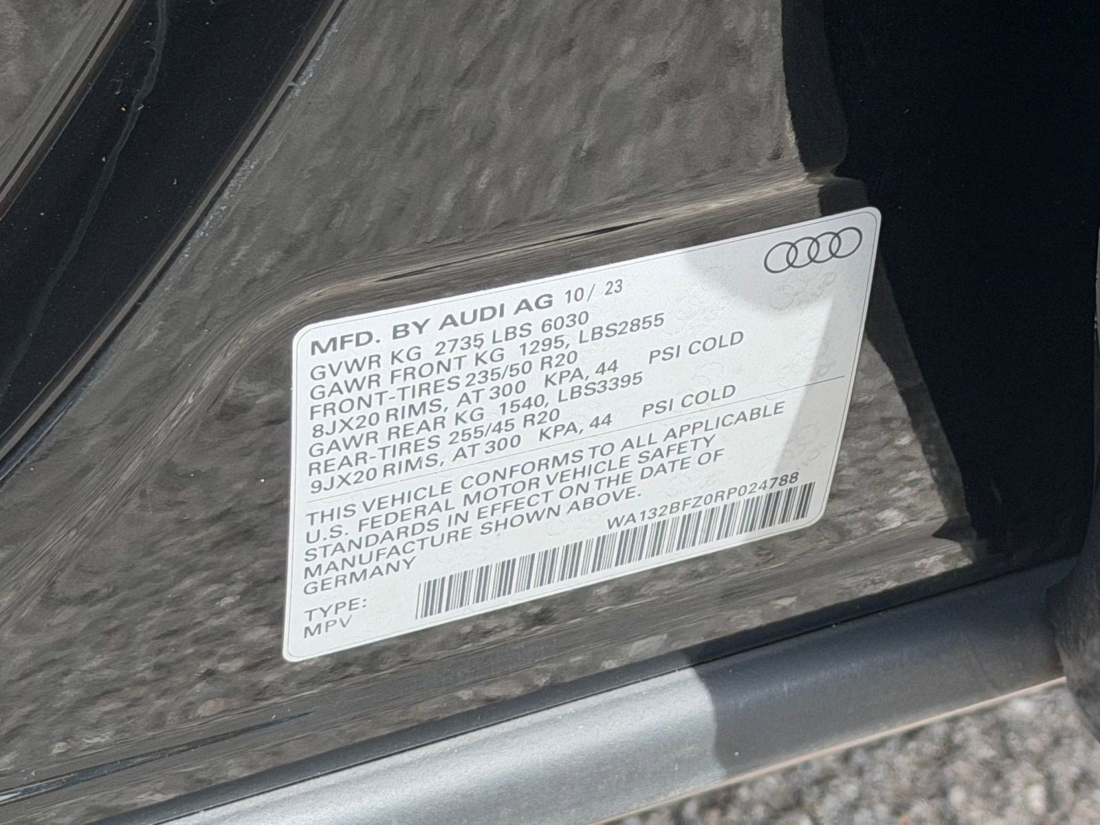 Used 2024 Audi Q4 e-tron Premium Plus w/ Premium Plus AWD/4WD image 20