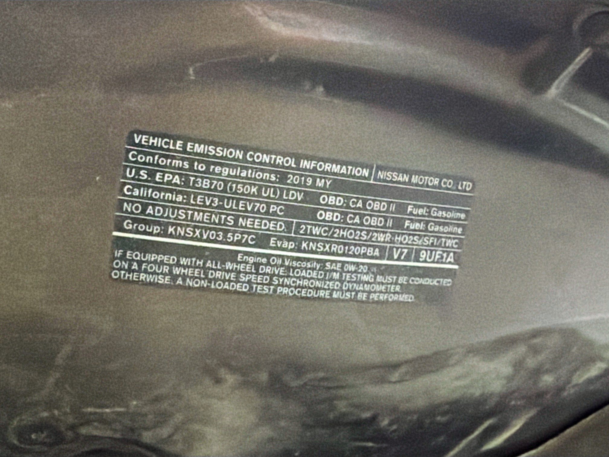 Used 2019 Nissan Murano S w/ Cargo Package FWD image 17