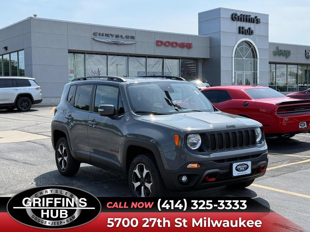 Certified 2020 Jeep Renegade Trailhawk AWD/4WD image 1
