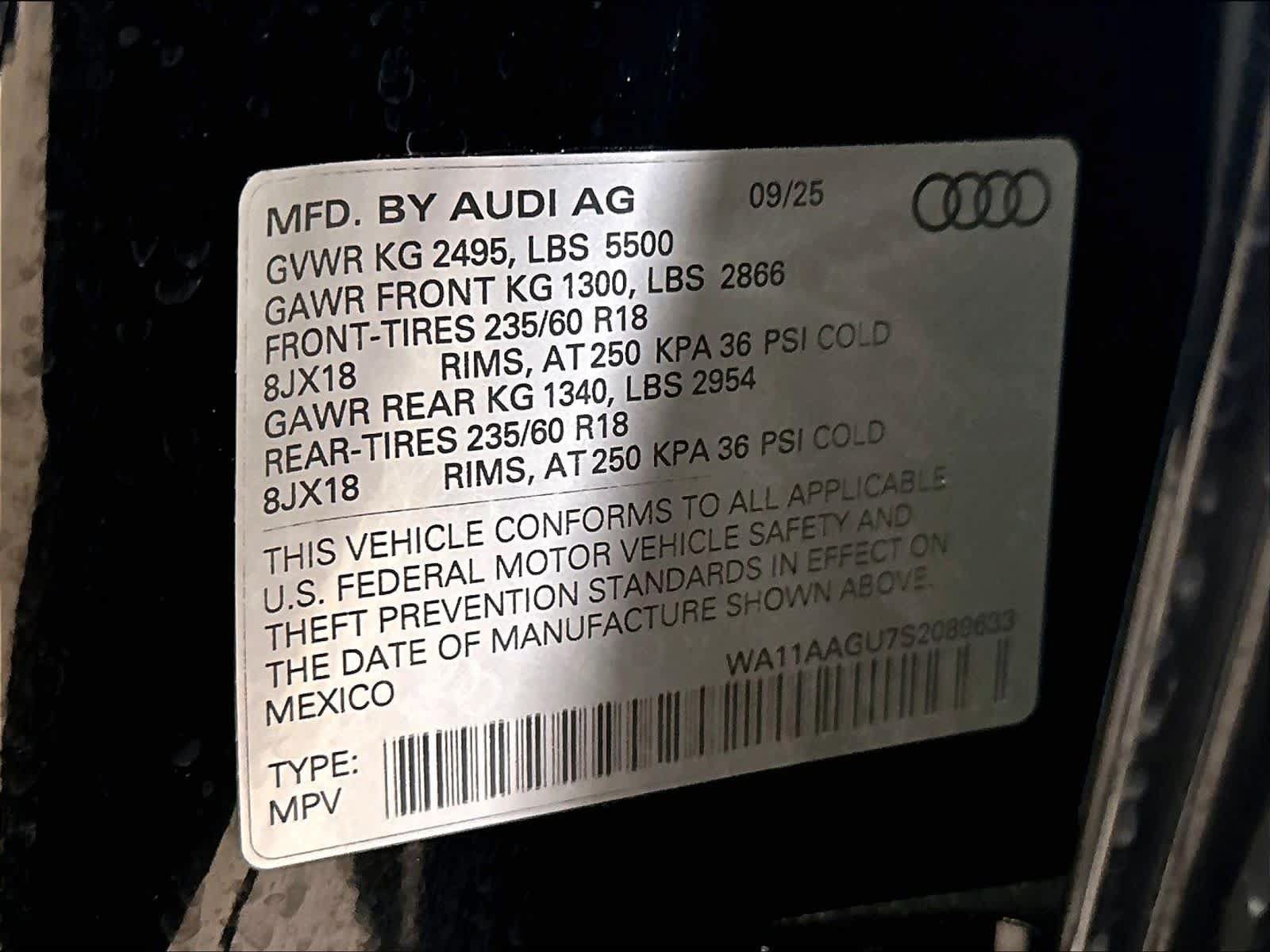 Certified 2025 Audi Q5 Premium AWD/4WD image 34