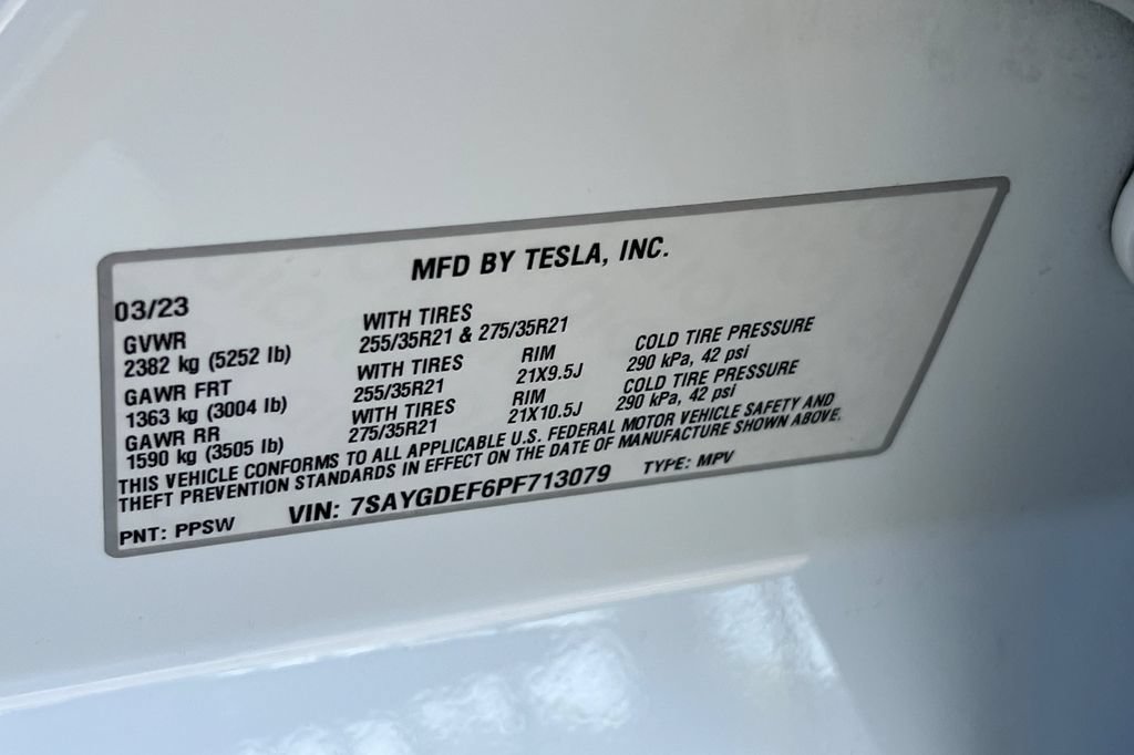 Used 2023 Tesla Model Y Performance AWD/4WD image 40