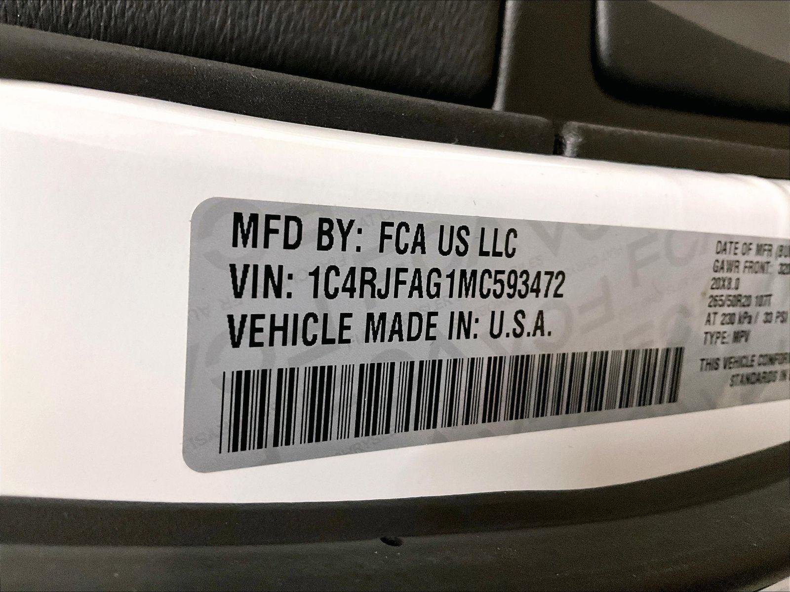 Used 2021 Jeep Grand Cherokee Laredo X image 32