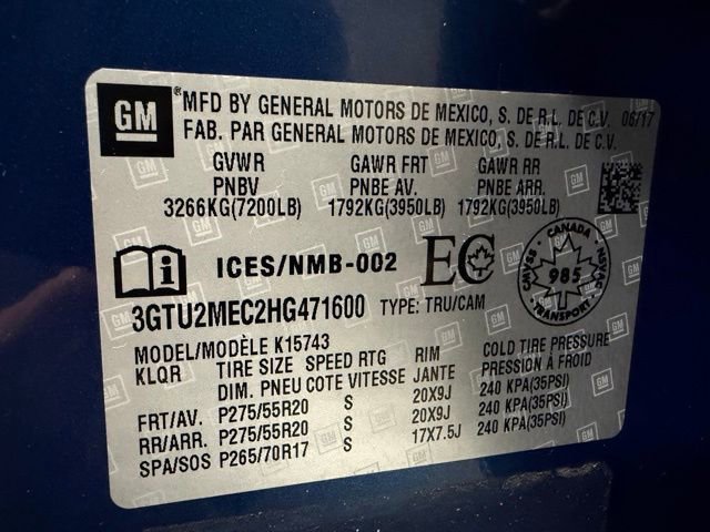 Used 2017 GMC Sierra 1500 SLE w/ Elevation Edition AWD/4WD image 28