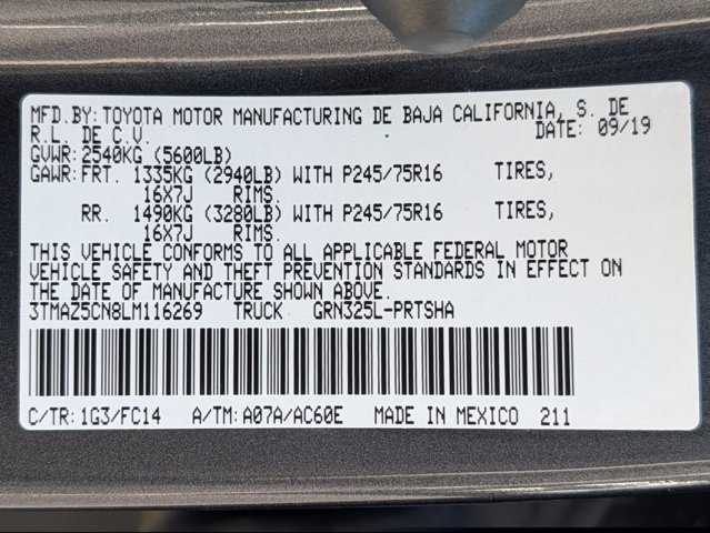 Used 2020 Toyota Tacoma SR5 RWD image 27