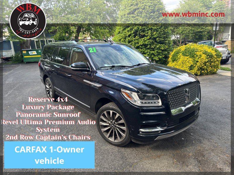 Used 2021 Lincoln Navigator L Reserve w/ Luxury Package AWD/4WD image 1