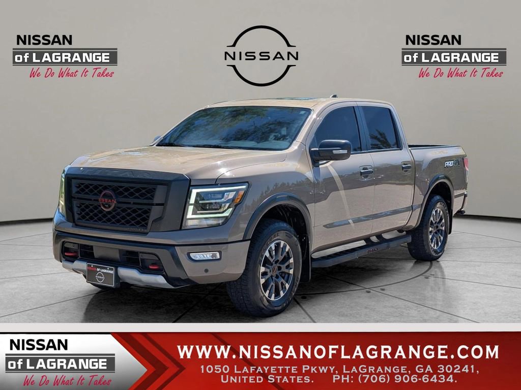 Used 2023 Nissan Titan PRO-4X w/ Pro-4x Convenience Package AWD/4WD image 1