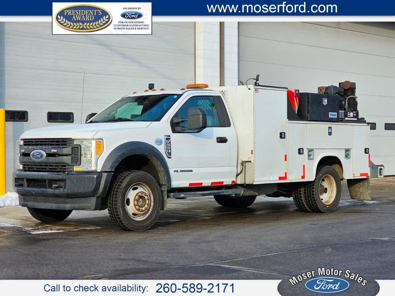 Used 2017 Ford F550 4x4 Regular Cab Super Duty