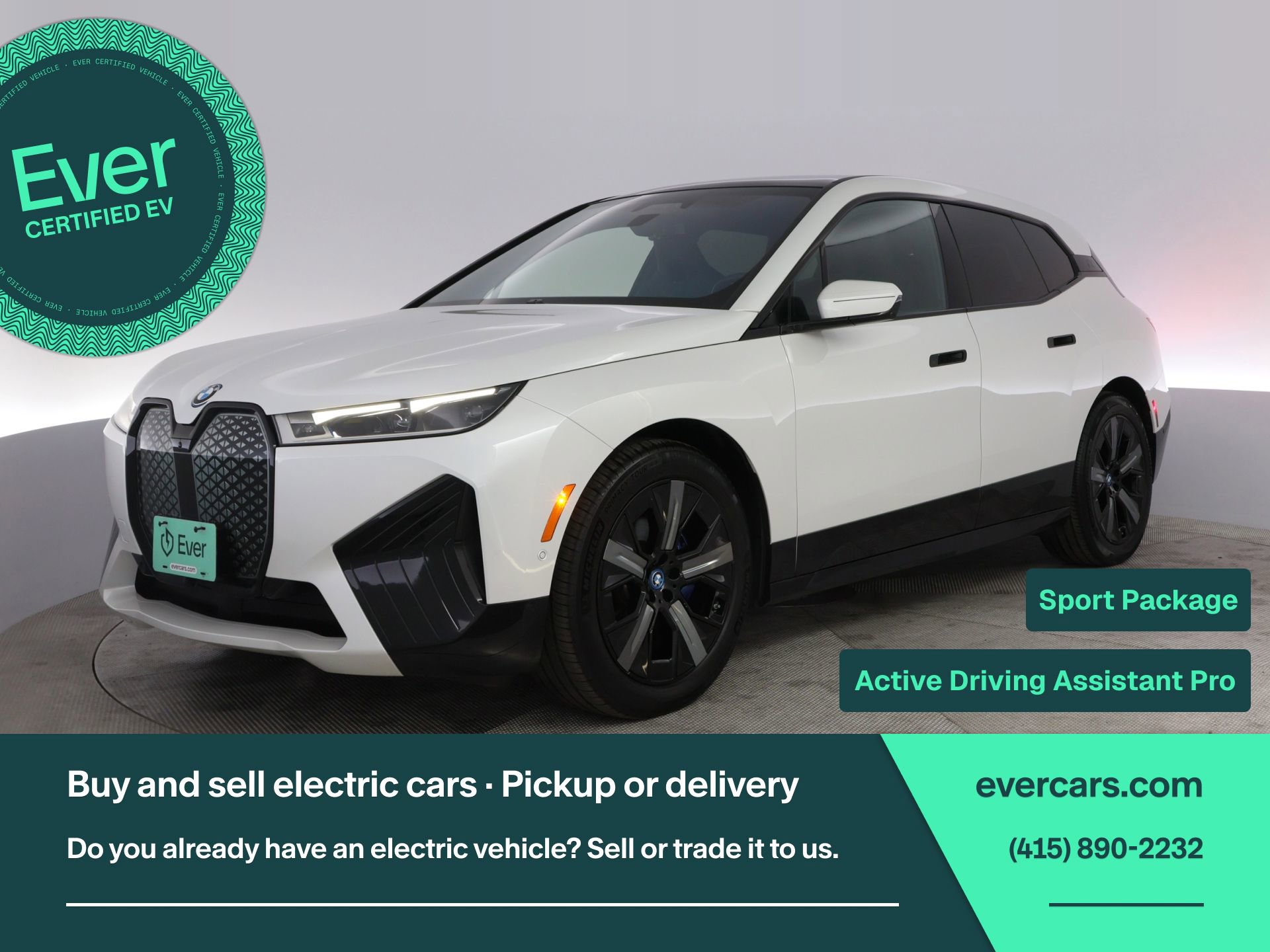 Used 2022 BMW iX xDrive50 w/ Premium Package image 1