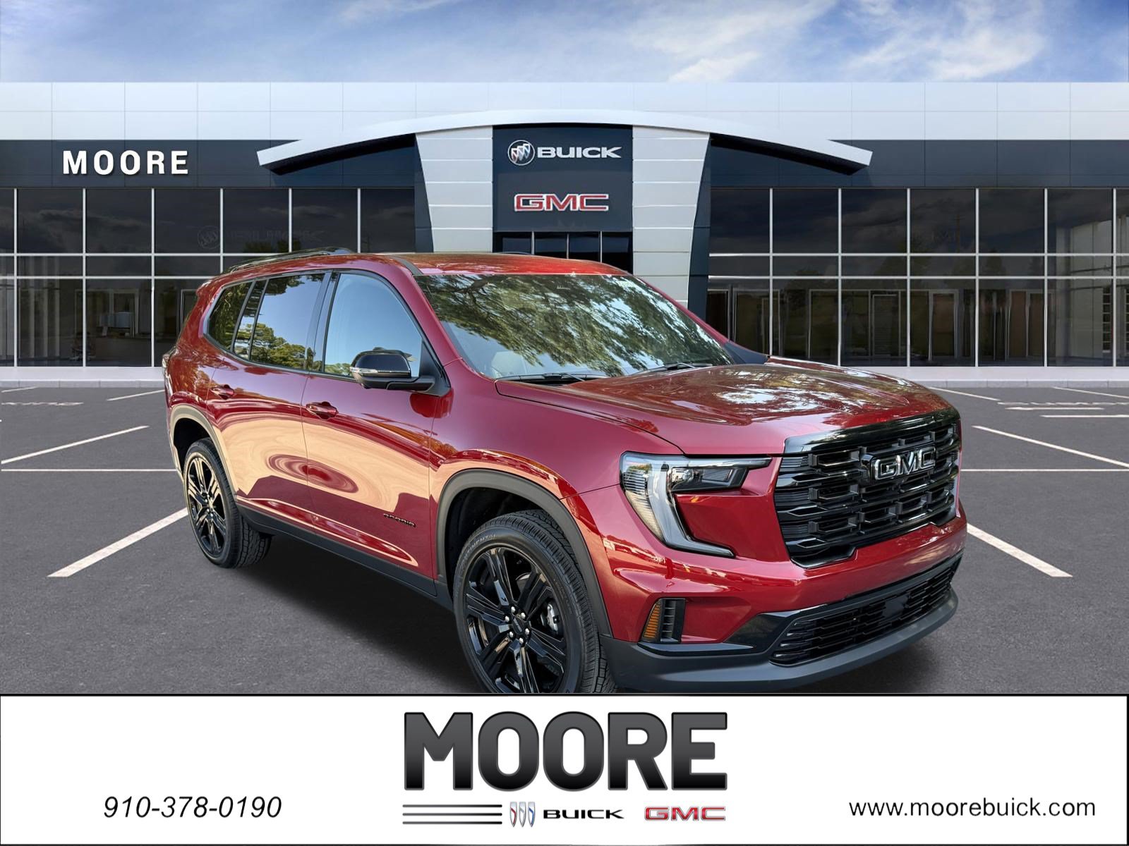 New 2026 GMC Acadia Elevation w/ Black Edition