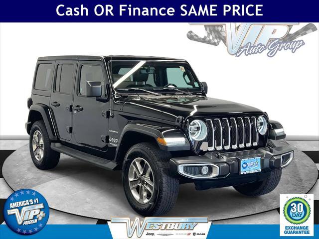 Certified 2022 Jeep Wrangler Unlimited Sahara w/ Dual Top Group image 1