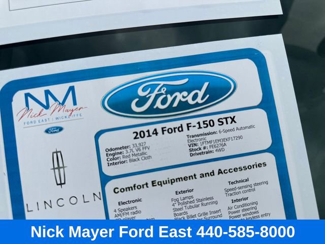 Used 2014 Ford F150 STX w/ Equipment Group 201A Mid image 21